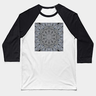 Glacier kaleidoscope pattern Baseball T-Shirt